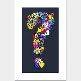 Question Mark Posters and Art